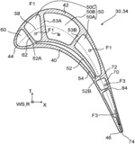 Blade for a turbomachine turbine, comprising internal passages for circulating cooling air