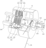 Multi-speed transmission for motor