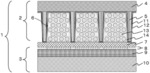 Scintillator panel, radiation detector, and method for manufacturing scintillator panel