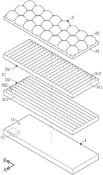 Integrated image display device