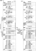 Navigating sections with exposable content in a viewing area