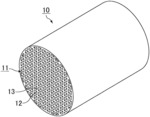 Honeycomb catalytic converter