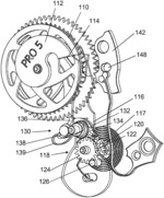 Display mechanism with zero reset function