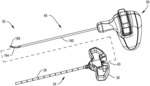 DEVICE INCLUDING STEERING CABLES FOR CREATING A CAVITY OR A CHANNEL IN BONE