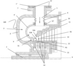AXIAL TURBINE WITH TWO SUPPLY LEVELS