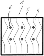 Patterned membrane structure