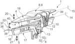 Damper device for a wrap-around means of a wrap-around transmission