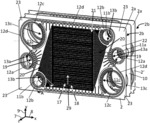 BIPOLAR PLATE WITH STIFFENING STRUCTURES