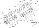 Filament winding device and bobbin replacement method