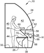 Convertible aircraft toilet