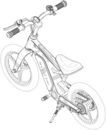 Children's electric bicycle