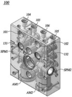 HYDRAULIC BLOCK OF ELECTRONIC BRAKING DEVICE FOR VEHICLE