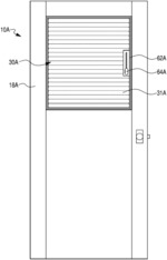 DOOR ASSEMBLIES WITH INSULATED GLAZING UNIT VENTING