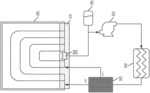 Modular membrane controlled three-phase deployable radiator