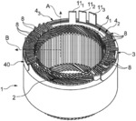 STATOR AND METHOD FOR PRODUCING A STATOR