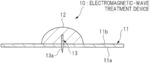 Electromagnetic-wave treatment device
