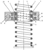 Vehicle suspension having controllable ground clearance and rigidity