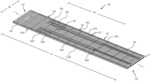 Low-profile slide rail assembly with embedded or laminated hardpoint connectors