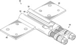 Information handling system dual axis mono-barrel hinge