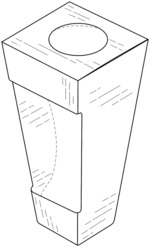 Fragile item distribution, storage and display container
