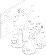 FEEDING SYSTEM AND GLASS PRODUCTION APPARATUS HAVING SAME