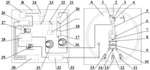 Optical fiber laser induced breakdown spectroscopy detection device and method