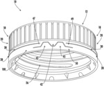 Tethered, Hinged Closure