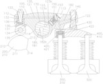 SELF-RESETTING SINGLE-VALVE DOUBLE-PISTON HYDRAULIC DRIVE DEVICE AND METHOD FOR OVERHEAD CAM ENGINE