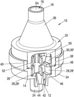 DYNAMIC MIXER, DISPENSING ASSEMBLY AND METHOD OF DISPENSING MULTI-COMPONENT MATERIAL FROM A CARTRIDGE