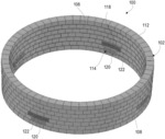 REFRACTORY RING AND REFRACTORY RING SYSTEM AND METHODS FOR ASSEMBLING THE SAME