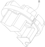 DEVICE FOR INSTALLING REFLECTION BOWL OF LED HEADLAMP
