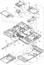 Double-screen rotary shaft structure