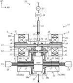 LEFT-RIGHT WHEEL DRIVING DEVICE