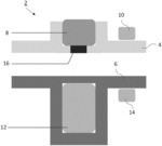 MAGNET SHIELDING BY USING A MAGNETISABLE PLATE