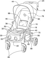 Swivel seat stroller apparatus