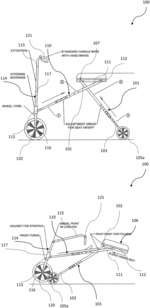 Mobility scooter with folding feature and related methods