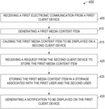 SYSTEM AND METHOD OF MANAGING ELECTRONIC MEDIA CONTENT ITEMS