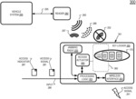 Vehicle access with selective jamming radio signal