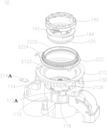 Bean grinding device and bean grinding coffee machine