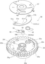 Engine decompression device and engine