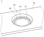 SEALING PLATE INCLUDING GAS RELEASE VENT AND SECONDARY BATTERY USING SEALING PLATE