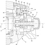 WATCH EQUIPPED WITH A DEVICE FOR LOCKING AN EXTERNAL CONTROL UNIT