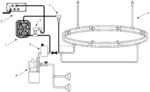 Electrolysis method and device for water