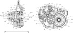 Power transmission device and motor unit
