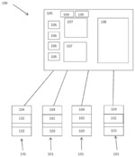 System for analysing genomic data comprising a plurality of application nodes and a knowledge database