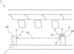 Cabin interior arrangement comprising a power transfer arrangement for an aircraft, and aircraft comprising the cabin interior arrangement