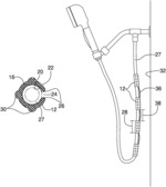 Shower hose silencing pad apparatus