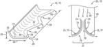Undulated surface enhancement of diffuser blade for plenum slot diffuser