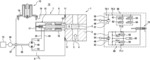 Hydraulic system for use under water with a hydraulic actuating drive