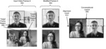 VIDEO CONFERENCE USER INTERFACE LAYOUT BASED ON FACE DETECTION